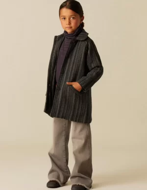 NÍCOLI ABRIGO RAYA GRIS< Ropa De Abrigo