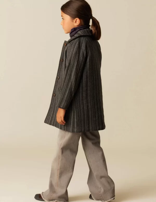 NÍCOLI ABRIGO RAYA GRIS< Ropa De Abrigo
