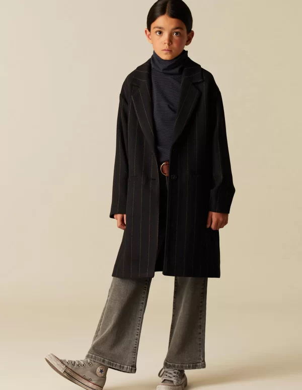 NÍCOLI ABRIGO SOLAPA RAYA< Ropa De Abrigo