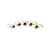 NÍCOLI ANILLO DORADO ESFERA PEQUEÑO AGATHA< Anillos