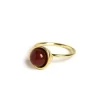 NÍCOLI ANILLO ESFERA DORADO AGATHA< Anillos