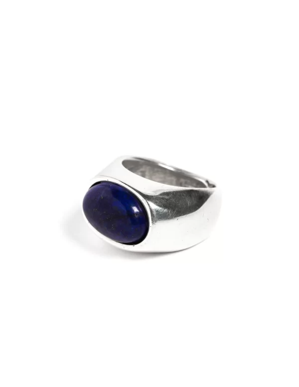 NÍCOLI ANILLO OVALO LAPISLAZULI< Anillos
