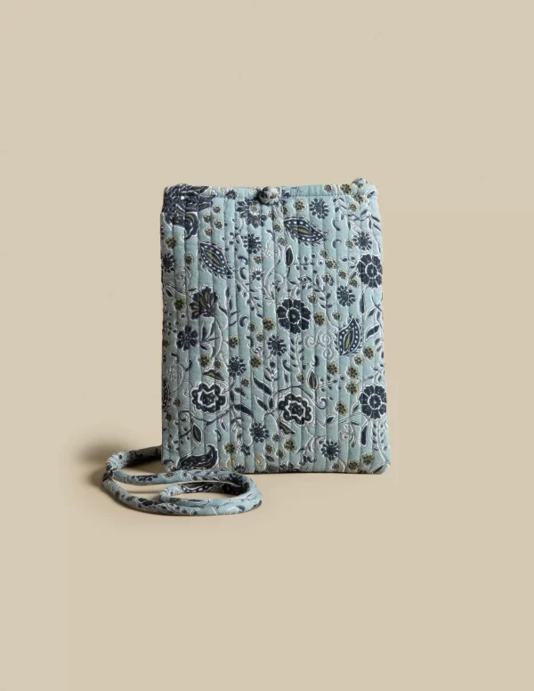 bandolera_flor_hoja_azul_0.webp NÍCOLI BANDOLERA FLOR HOJA AZUL< Bolsos | Bolsos Y Bandoleras