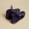 NÍCOLI BENSIMON TERCIOPELO AZUL< Zapatos | Zapatos