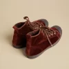 NÍCOLI BENSIMON TERCIOPELO MARRÓN< Zapatos | Zapatos