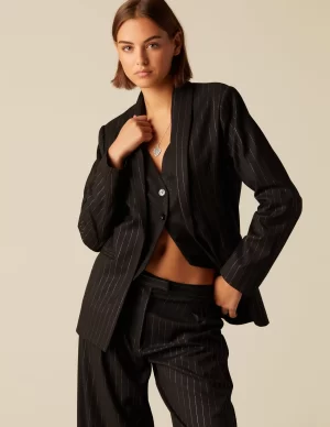 NÍCOLI BLAZER CHALECO RAYA BRILLO< Blazers