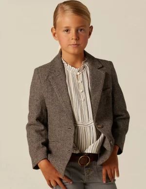 blazer_espiga_marrn_ry_az_0-2.webp NÍCOLI BLAZER ESPIGA MARRÓN RY AZUL< Ropa De Abrigo | Blazers