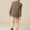 NÍCOLI BLAZER ESPIGA MARRÓN RY AZUL< Ropa De Abrigo | Blazers
