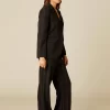 NÍCOLI BLAZER NEGRO RAYA BRILLO< Blazers