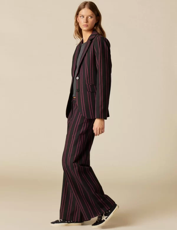 NÍCOLI BLAZER NEGRO RAYA< Blazers