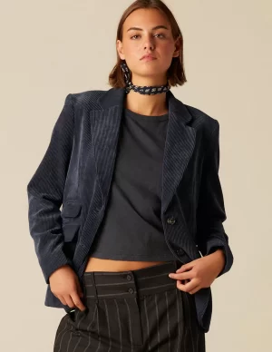 NÍCOLI BLAZER PANA AZUL< Blazers