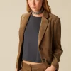 NÍCOLI BLAZER PANA MARRÓN< Blazers