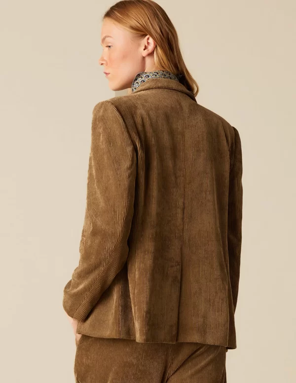NÍCOLI BLAZER PANA MARRÓN< Blazers