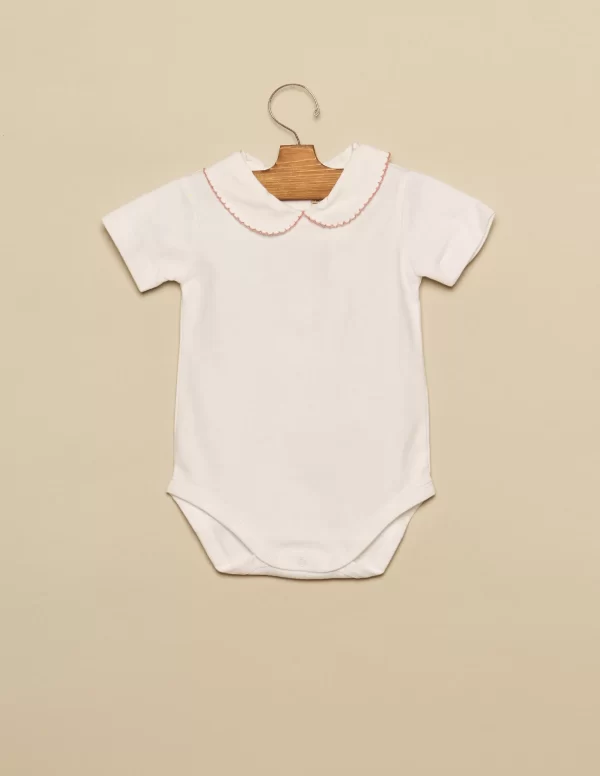 NÍCOLI Body cuello bebé pespuntes< Bodies