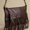 NÍCOLI BOLSO FLECOS MARRON< Bolsos | Bolsos