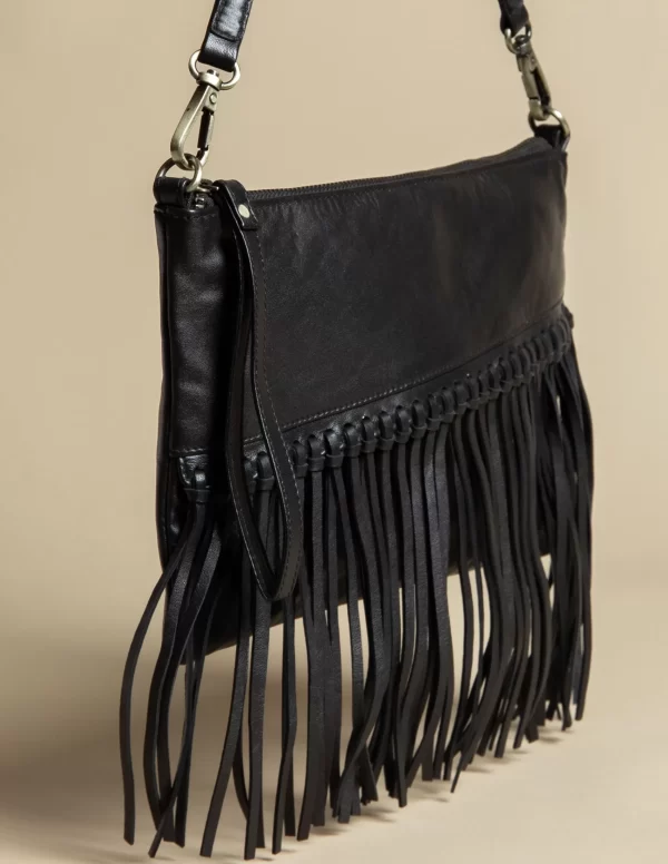 NÍCOLI BOLSO FLECOS NEGRO< Bolsos | Bolsos