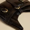 NÍCOLI BOLSO HEBILLAS NEGRO< Bolsos
