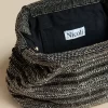 NÍCOLI BOLSO LENTEJUELAS ANTRACITA< Bolsos