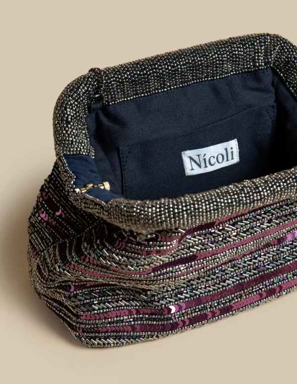 NÍCOLI BOLSO LENTEJUELAS< Bolsos