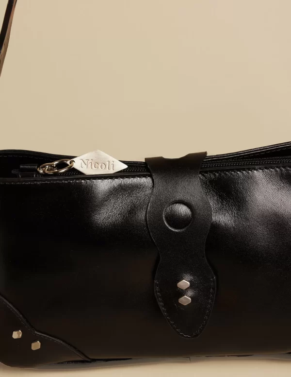 NÍCOLI BOLSO RETRO NEGRO< Bolsos