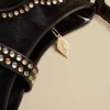 NÍCOLI BOLSO TACHAS NEGRO< Bolsos