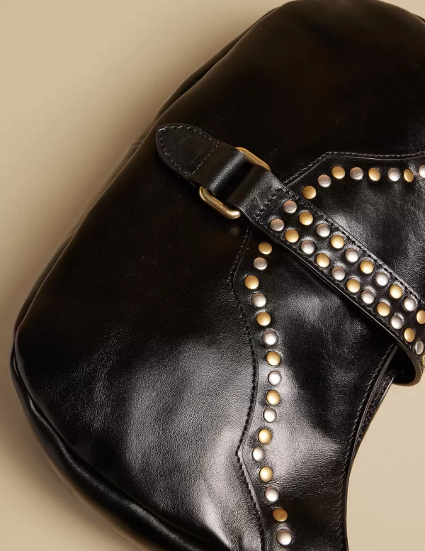NÍCOLI BOLSO TACHAS NEGRO< Bolsos