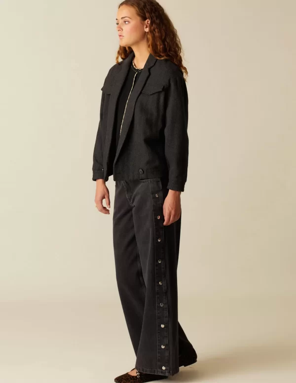 NÍCOLI BOMBER ESPIGA< Ropa De Abrigo