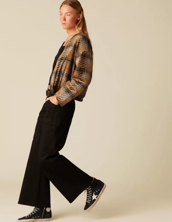 NÍCOLI BOMBER LENTEJUELAS< Ropa De Abrigo