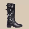 NÍCOLI Botas hebillas negras< Zapatos