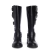 NÍCOLI Botas hebillas negras< Zapatos