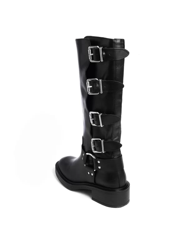 NÍCOLI Botas hebillas negras< Zapatos