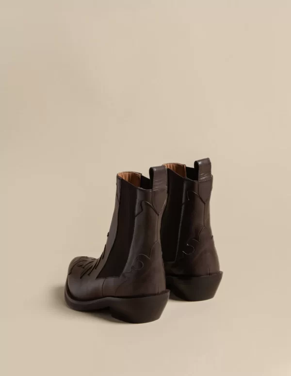 NÍCOLI BOTÍN COWBOY MARRÓN< Zapatos