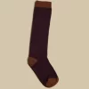 NÍCOLI CALCETIN RAYAS MARRÓN< Calcetines | Calcetines