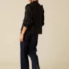 NÍCOLI CAMISA ANTRACITA LUREX< Camisas
