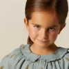 NÍCOLI CAMISA AZUL FLOR PEQUEÑA< Camisas