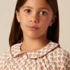 NÍCOLI CAMISA CRUDA FLOR MARRÓN< Camisas