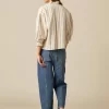NÍCOLI CAMISA CRUDA RAYA AZUL LUREX< Camisas