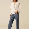 NÍCOLI CAMISA CRUDA RÚSTICA< Camisas