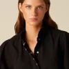 NÍCOLI CAMISA CUELLO PERKINS TACHUELAS< Denim | Camisas