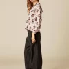 NÍCOLI CAMISA FLOR BUTI OCRE< Camisas