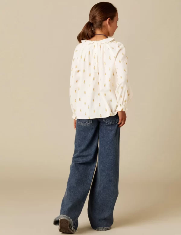 NÍCOLI CAMISA FLOR PEQUEÑA< Camisas