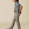 NÍCOLI CAMISA FLOR RAMITO AZUL< Camisas