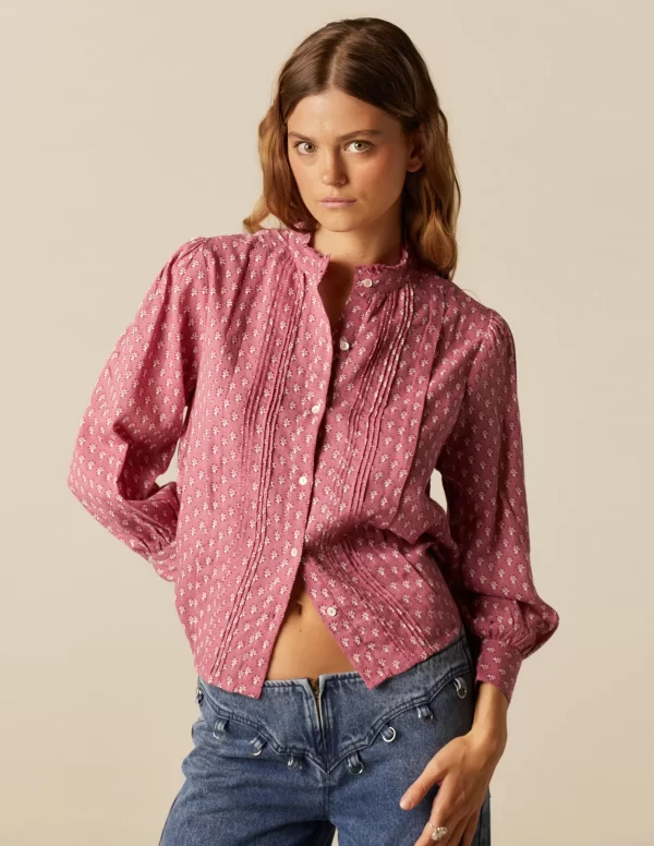 NÍCOLI CAMISA FLOR RAMITO< Camisas