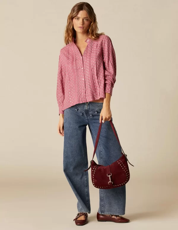 NÍCOLI CAMISA FLOR RAMITO< Camisas