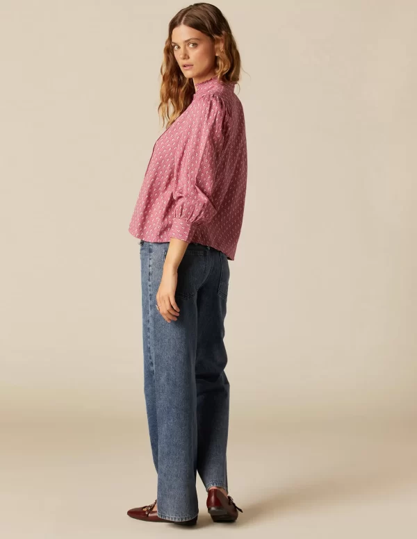 NÍCOLI CAMISA FLOR RAMITO< Camisas