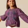 NÍCOLI CAMISA MORA BORDADO FLOR< Camisas