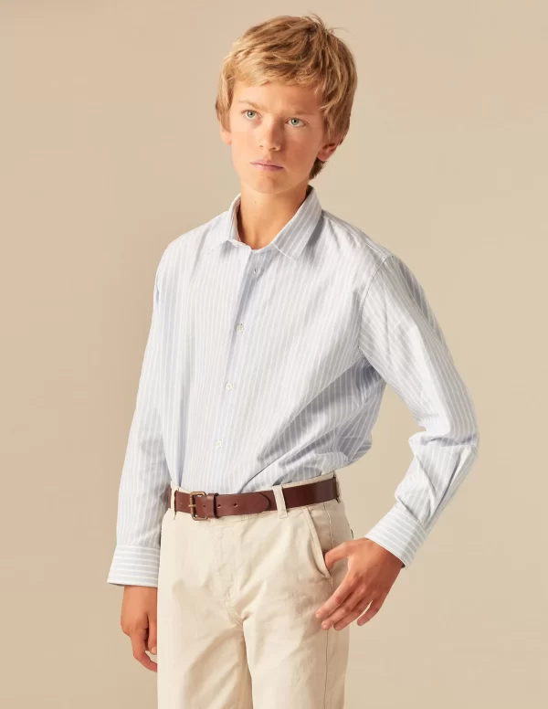 NÍCOLI CAMISA OXFORD RAYAS< Camisas