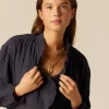 NÍCOLI CAMISA PERKINS AZUL< Camisas