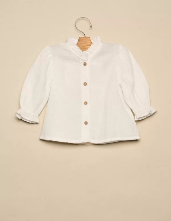 NÍCOLI CAMISA PERKINS CRUDA< Camisas