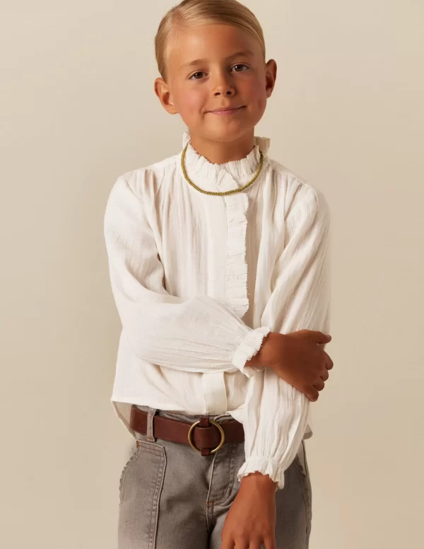 NÍCOLI CAMISA PERKINS CRUDA< Camisas